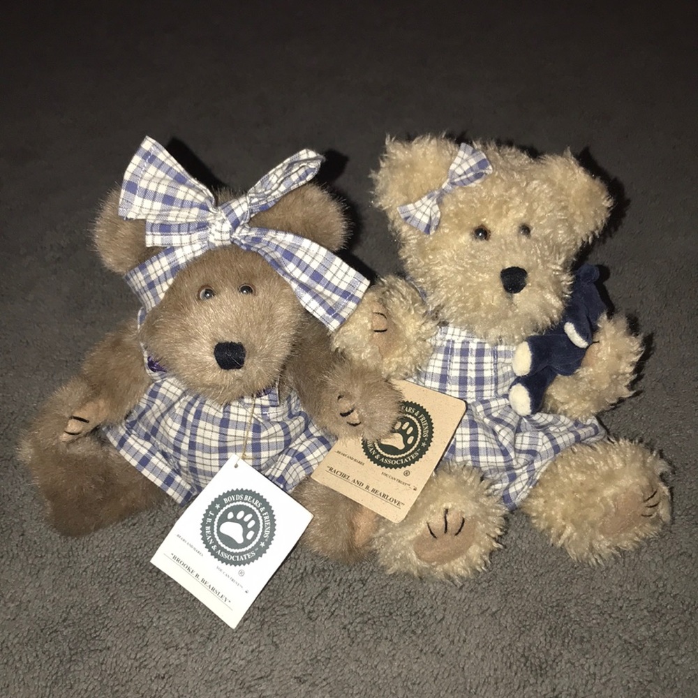 Brooke bearsley with Rachel and B bearlove set